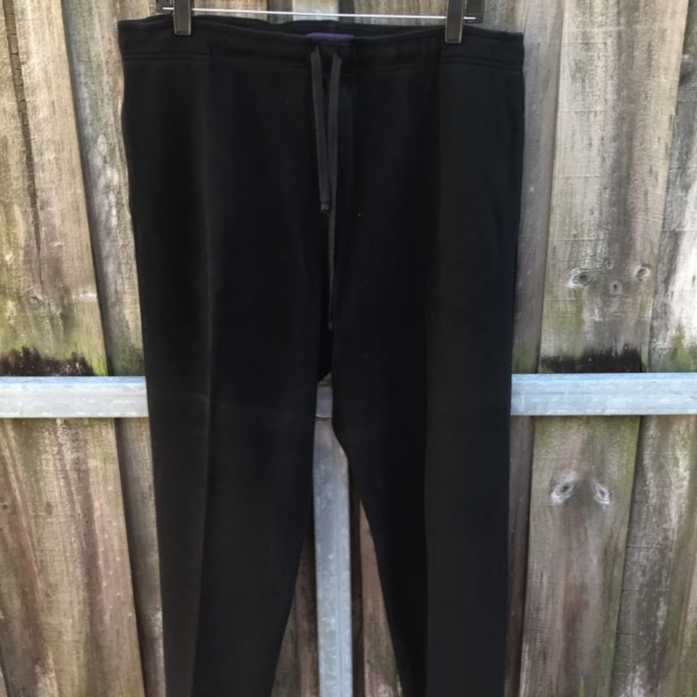 RALPH LAUREN PURPLE LABEL Rib Knit Sweatpants
